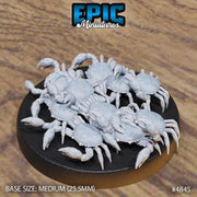 Crab Swarm - Epic Miniatures | 28mm and 32mm | Wargaming | DnD | Tabletop Roleplaying