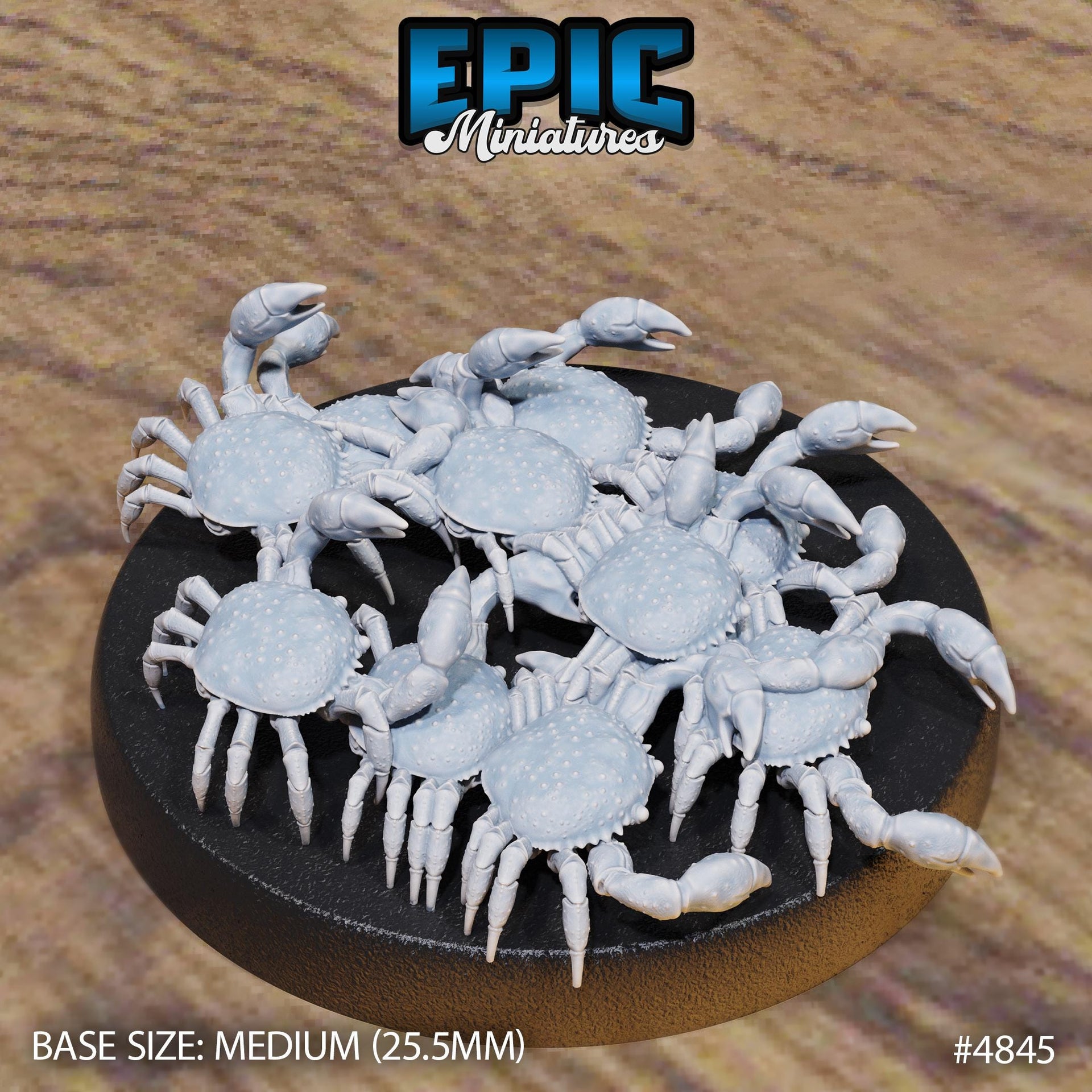 Crab Swarm - Epic Miniatures | 28mm and 32mm | Wargaming | DnD | Tabletop Roleplaying