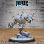 Water Elemental Guard - Epic Miniatures | 28mm and 32mm | Wargaming | DnD | Tabletop Roleplaying
