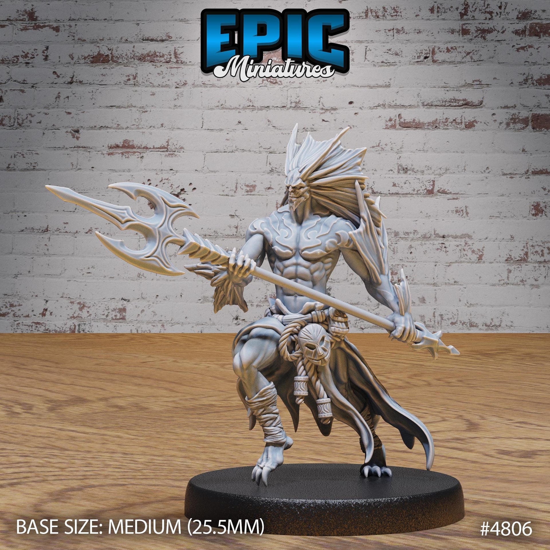 Atlantean Merfolk - Epic Miniatures | 28mm and 32mm | Wargaming | DnD | Tabletop Roleplaying