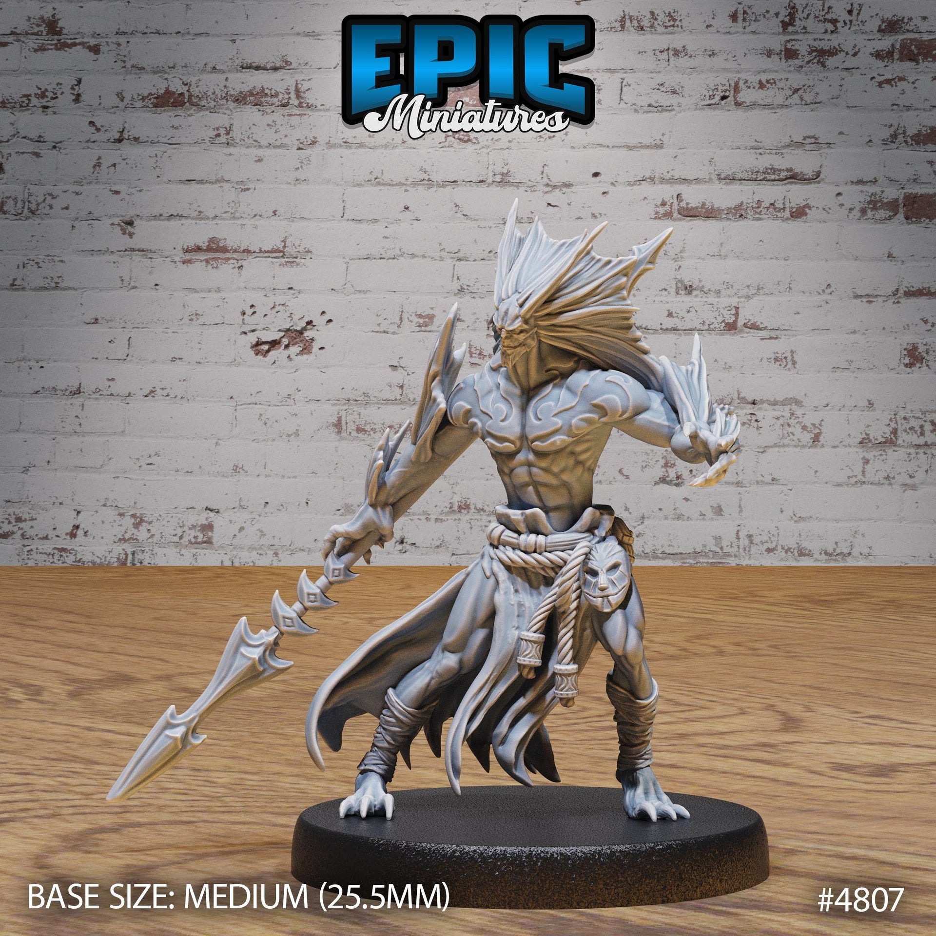 Atlantean Merfolk - Epic Miniatures | 28mm and 32mm | Wargaming | DnD | Tabletop Roleplaying