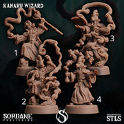 Kanaru Wizard - Sordane Publishing | 28mm and 32mm | Wargaming | DnD | Tabletop Roleplaying