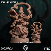 Kanaru Wizard - Sordane Publishing | 28mm and 32mm | Wargaming | DnD | Tabletop Roleplaying