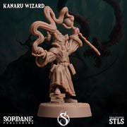 Kanaru Wizard - Sordane Publishing | 28mm and 32mm | Wargaming | DnD | Tabletop Roleplaying