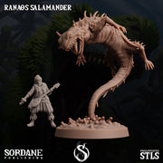 Ranaos Salamander - Sordane Publishing | 28mm and 32mm | Wargaming | DnD | Tabletop Roleplaying