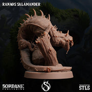 Ranaos Salamander - Sordane Publishing | 28mm and 32mm | Wargaming | DnD | Tabletop Roleplaying