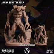 Alpha Shatterhorn, Void Demon - Sordane Publishing | 28mm and 32mm | Wargaming | DnD | Tabletop Roleplaying