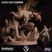Alpha Shatterhorn, Void Demon - Sordane Publishing | 28mm and 32mm | Wargaming | DnD | Tabletop Roleplaying