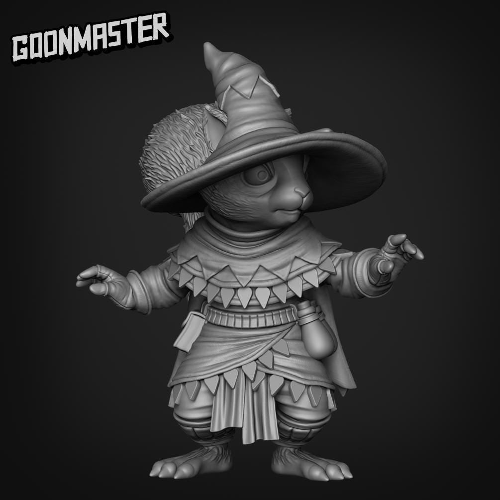 Squirrel Wizard - Goonmaster | 28mm and 32mm | Wargaming | DnD | Tabletop Roleplaying