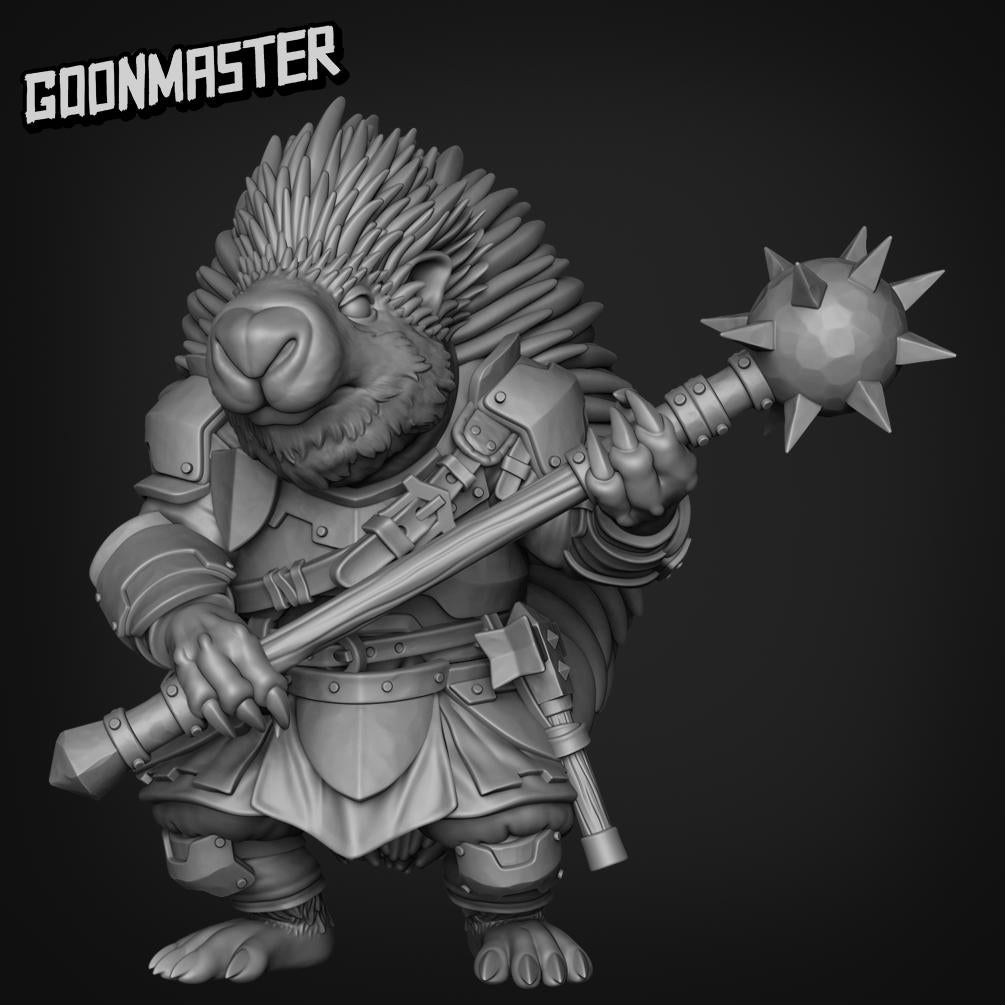 Porcupine Spine Smasher - Goonmaster | 28mm and 32mm | Wargaming | DnD | Tabletop Roleplaying