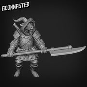 Black Goat Lochabre Axe Mercenary - Goonmaster | 28mm and 32mm | Wargaming | DnD | Tabletop Roleplaying