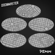 Gothic Tile Bases - Goonmaster | 28mm and 32mm | Wargaming | DnD | Tabletop Roleplaying
