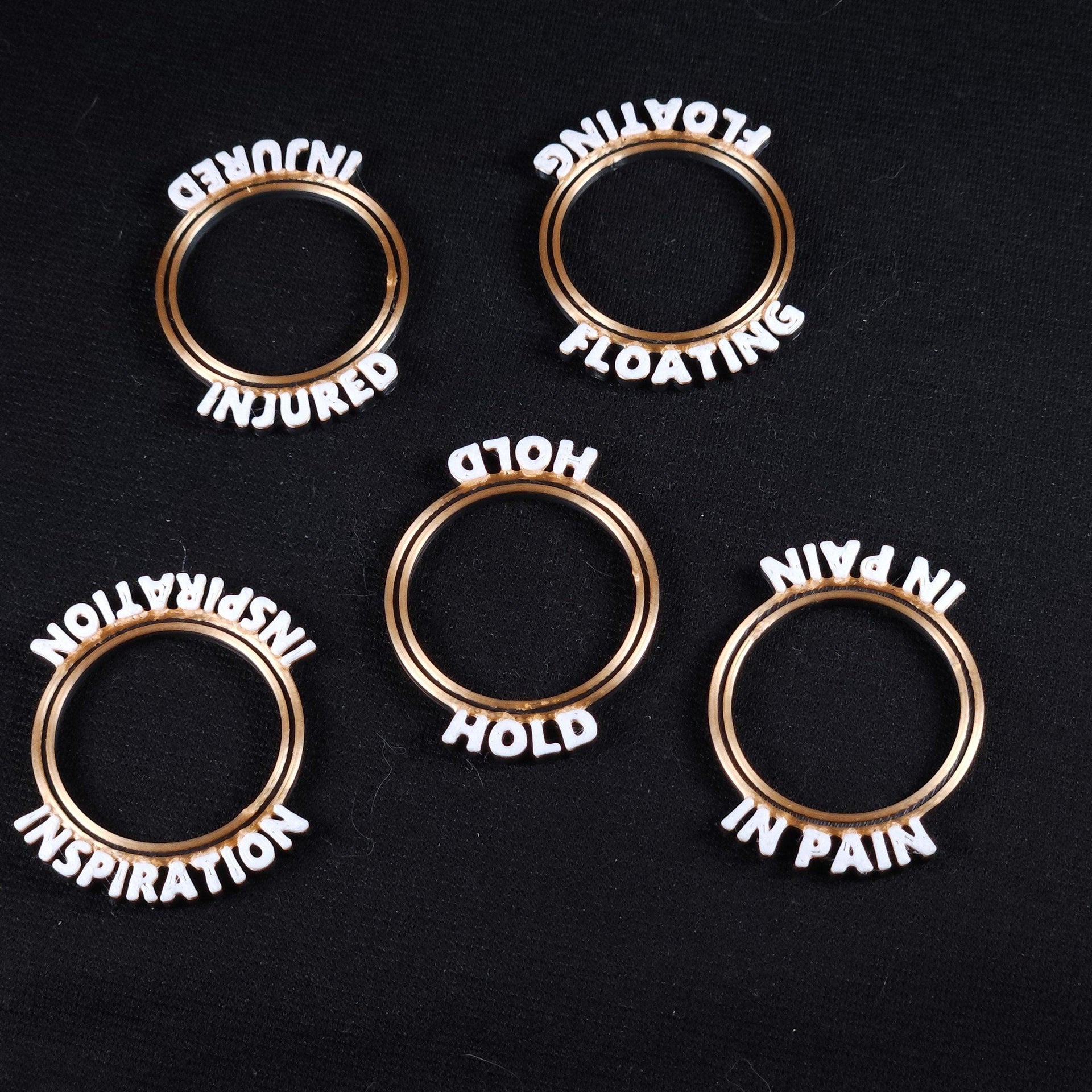 Base Status Rings - Epic Miniatures | 32mm Scale | 150+ Conditions! | 28mm and 32mm | Wargaming | DnD | Tabletop Roleplaying