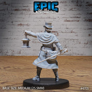 Beast Watch and Tame Wolf- Epic Miniatures | Beast Hunt | 28mm | 32mm | Hunter | Guard | Night Watchman