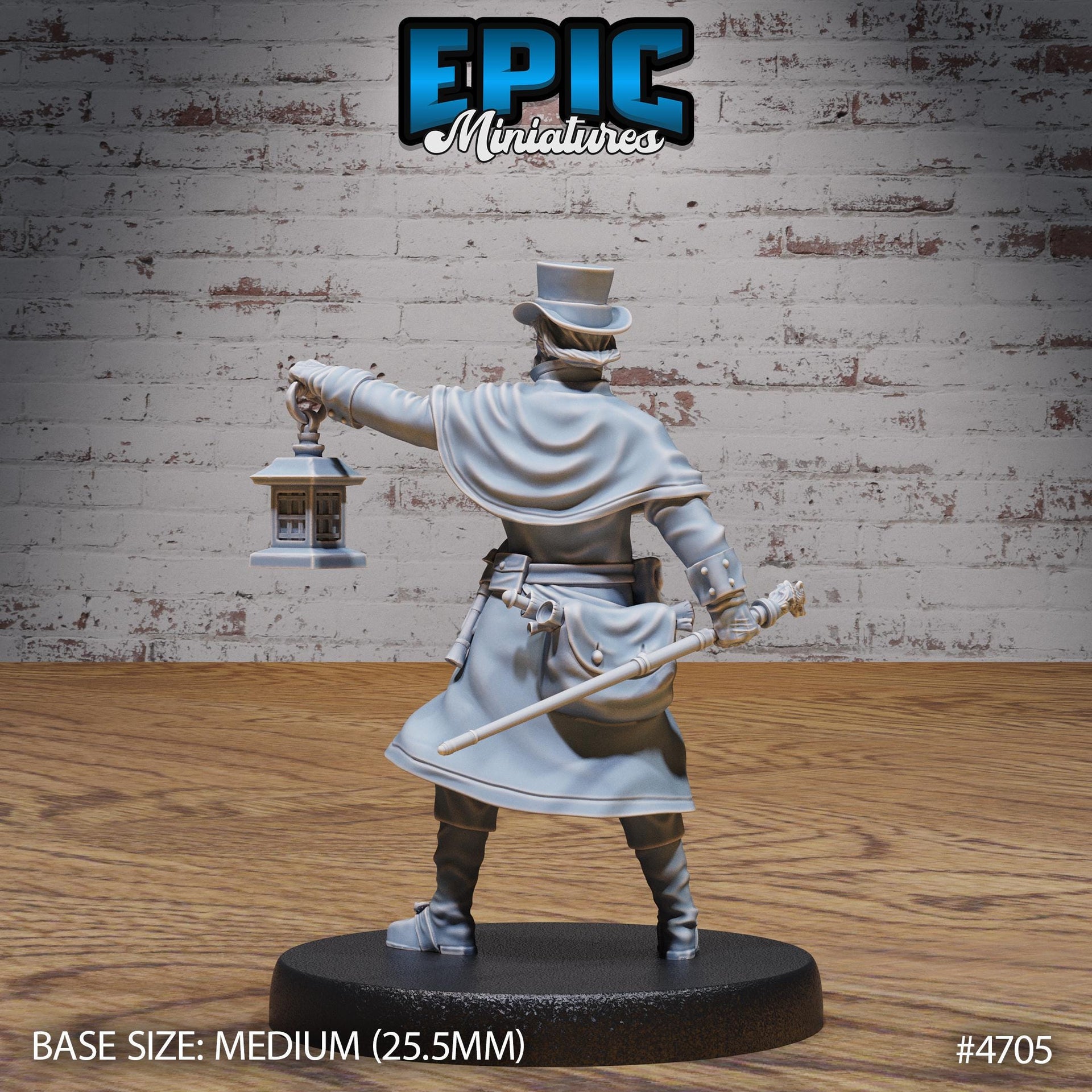 Beast Watch and Tame Wolf- Epic Miniatures | Beast Hunt | 28mm | 32mm | Hunter | Guard | Night Watchman