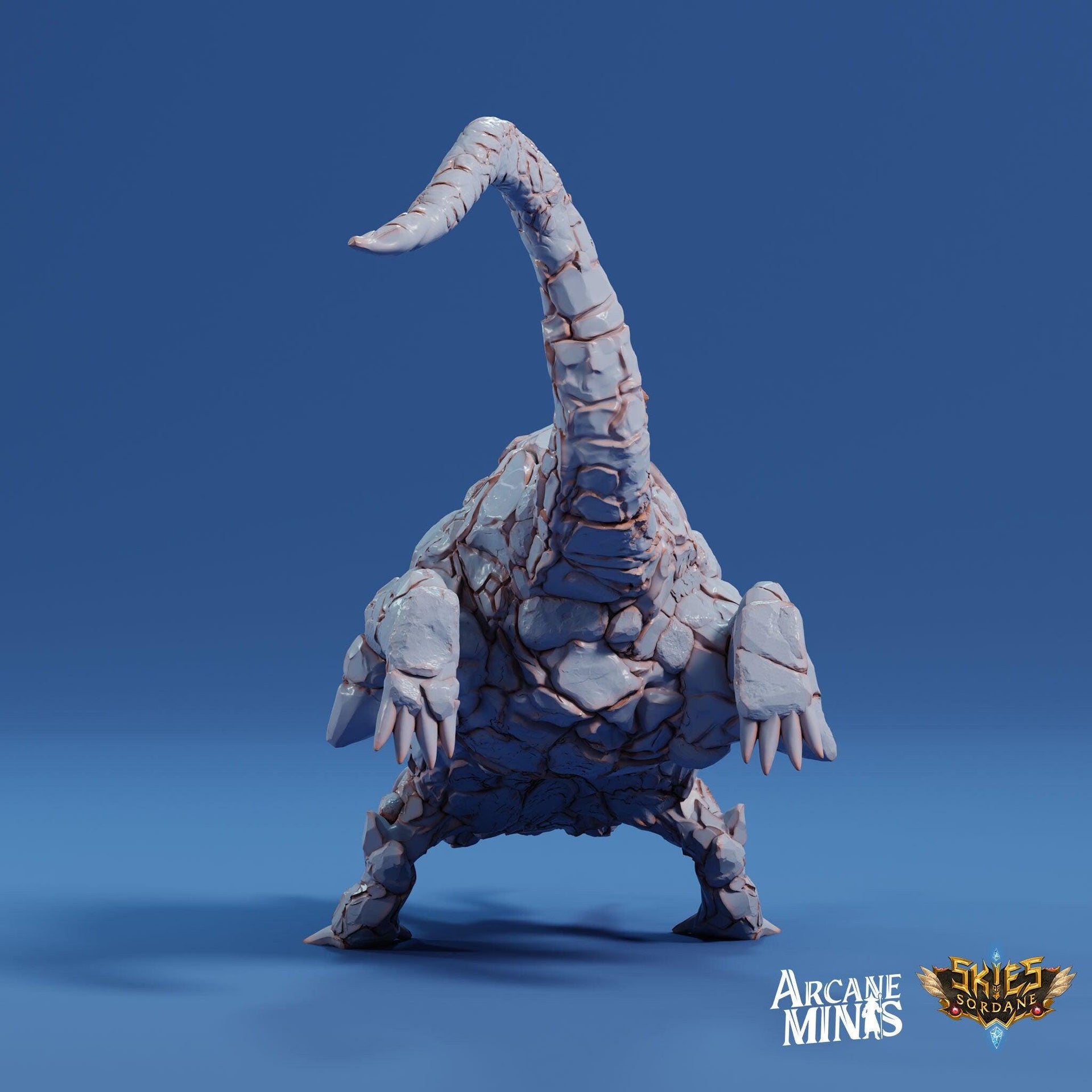 Ore eater, Rock Bug - Arcane Minis | 32mm | The Awakening | Alien | Demon