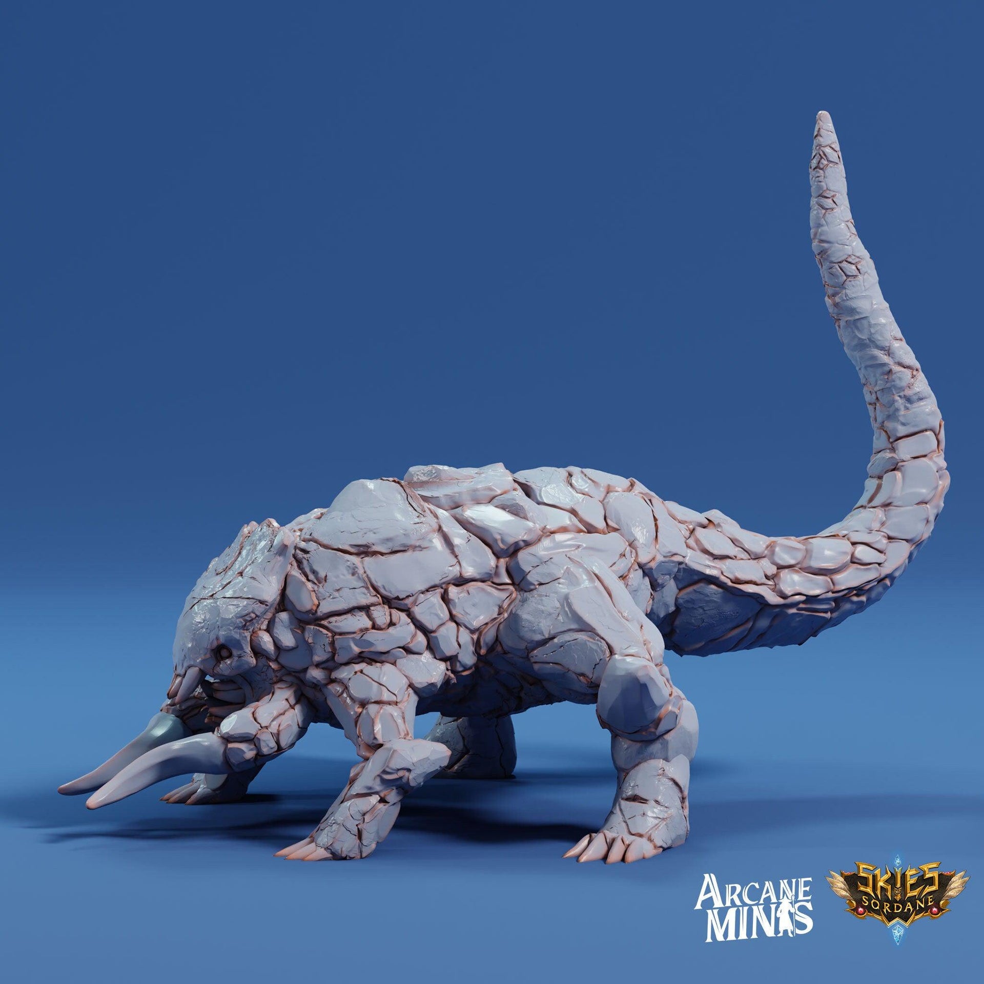 Ore eater, Rock Bug - Arcane Minis | 32mm | The Awakening | Alien | Demon