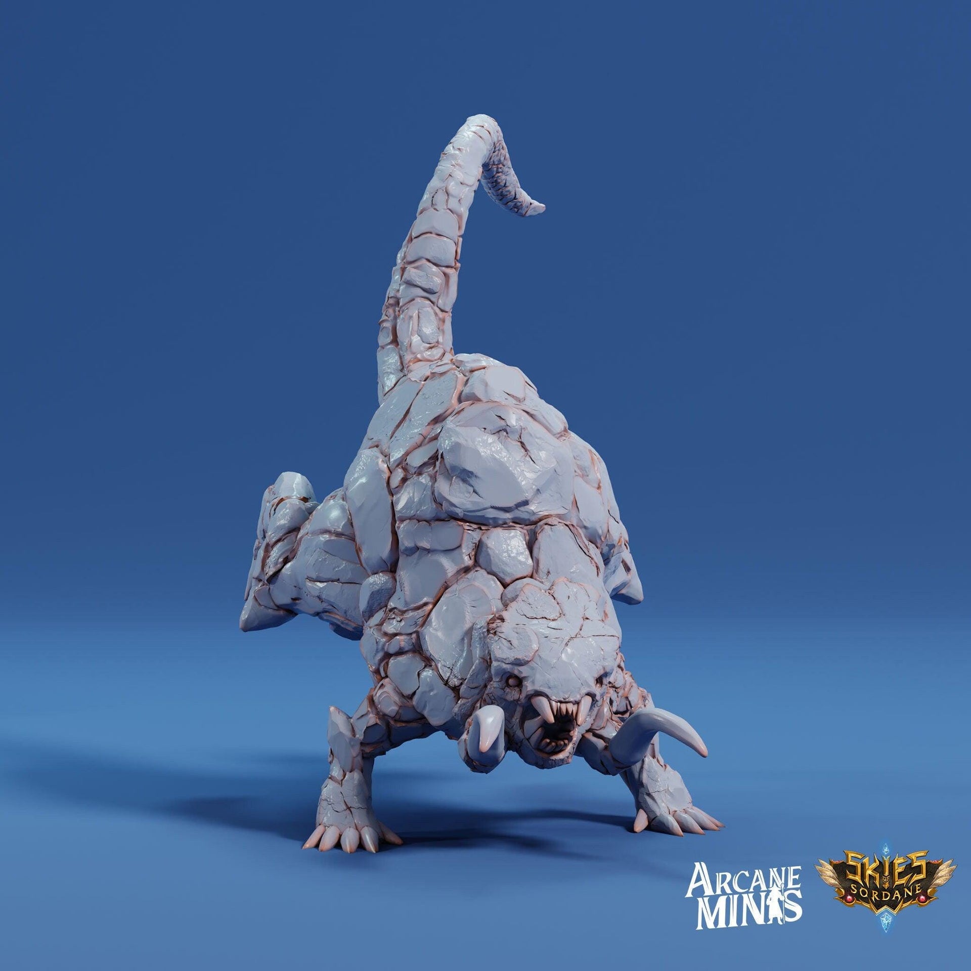 Ore eater, Rock Bug - Arcane Minis | 32mm | The Awakening | Alien | Demon