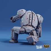 Brawler Guardian, Guard Mech - Arcane Minis | 32mm | Robot | Steampunk | Automoton