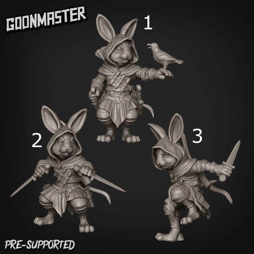 Rabbit Rogue - Goonmaster | 28mm and 32mm | Wargaming | DnD | Tabletop Roleplaying
