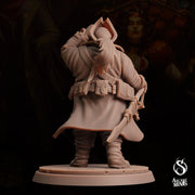 Ogre Fighter - Arcane Minis | 32mm | The Queens Deceit | Pirate | Captain | Swashbuckler