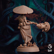 Fungarii Ranger, Mushroom Inventor - Arcane Minis | 32mm | The Awakening | Alien | | Fungus | Mold
