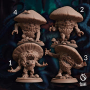 Mushril Stalker, Mushroom Monster - Arcane Minis | 32mm | The Awakening | Alien | | Fungus | Mold