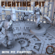 Fighting Pit- Print Minis | Sci Fi | Arena | Octagon