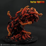 Gortha-Shadow Worm, Hand Elemental - Print Your Monsters | 32mm | The Abyssal Hand Horrors