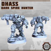 Dark Spire Hunters, Psychic Assassings - Print Minis | Sci Fi | Light Infantry | Imperial | 28mm Heroic | Mutant | Genetically engineered
