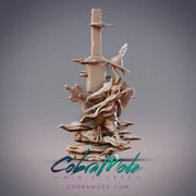 Feixian Warrior LiuYi, Crane Swordsman - CobraMode | MiniatureWargaming | Roleplaying Games | 32mm | 54mm