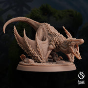 Featherscale Raptor - Arcane Minis | 32mm | Dino Domination | Flying Velociraptor | Dinosaur