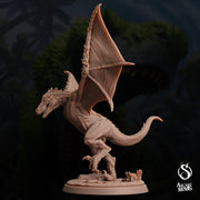 Featherscale Raptor - Arcane Minis | 32mm | Dino Domination | Flying Velociraptor | Dinosaur