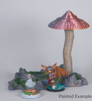 Giant Modular Mushrooms - Fungal Tunnels by 3DHexes