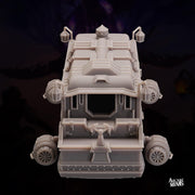 Oras Luxury Carriage - Arcane Minis | 32mm | Raiders of Ruin | Flying | Streampunk | Horse Drawn