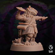 Cappy Ranger, Capybara Scout - Arcane Minis | 32mm | The Skybreaker Chronicles | Capybara folk