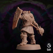 Cappy Paladin, Capybara Knight- Arcane Minis | 32mm | The Skybreaker Chronicles | Capybara folk