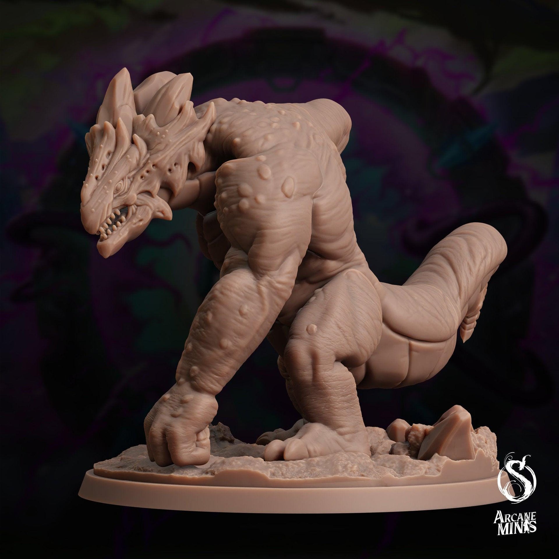 Voidborn Praetilix, Alien Brute - Arcane Minis | 32mm | The Skybreaker Chronicles | Demon