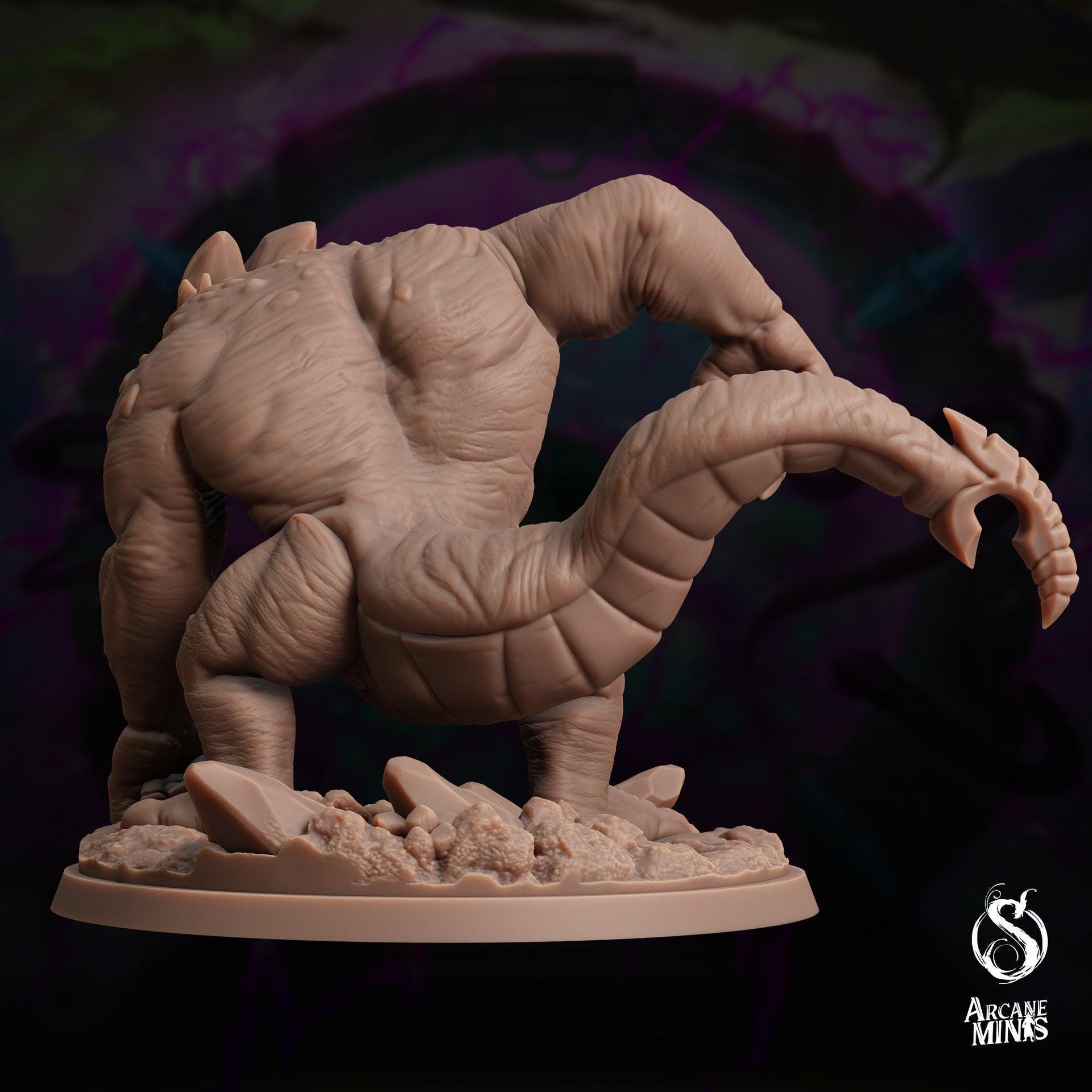 Voidborn Praetilix, Alien Brute - Arcane Minis | 32mm | The Skybreaker Chronicles | Demon