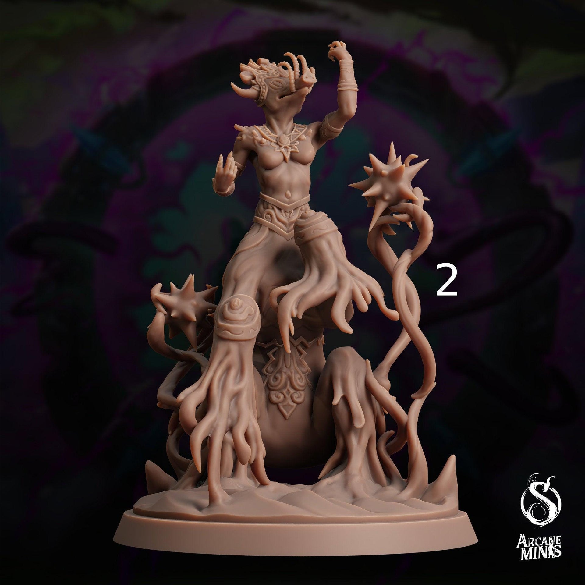 Mud Golem - Arcane Minis | 32mm | The Skybreaker Chronicles | boar spirit | Shaman | Ooze | Slime