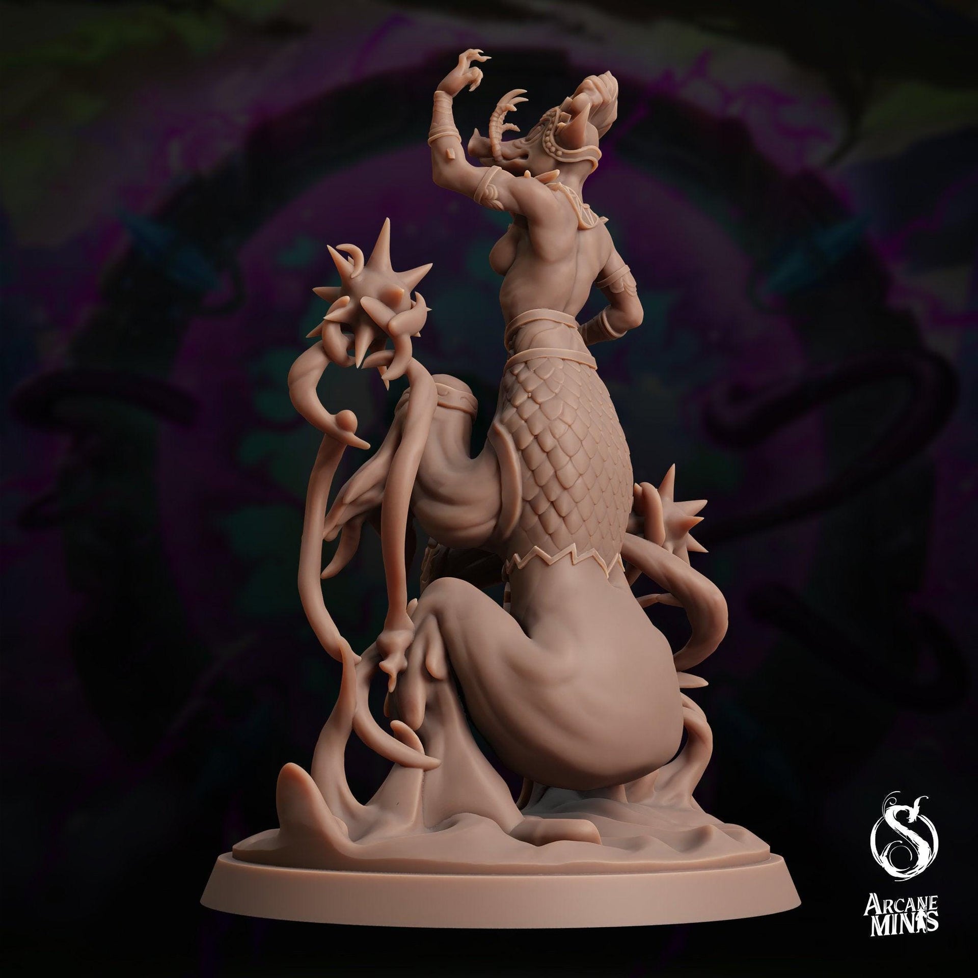 Mud Golem - Arcane Minis | 32mm | The Skybreaker Chronicles | boar spirit | Shaman | Ooze | Slime