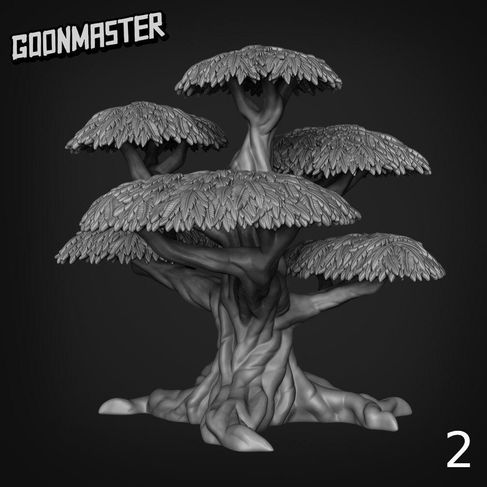 Woodland Tree - Goonmaster | Bunny Brigade Miniature | Wargaming | Roleplaying Games | 32mm | Forest