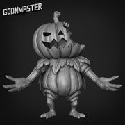 Lumpkin, Little Pumpkin Folk - Goonmaster | Miniature | Spooky Town | Wargaming | Roleplaying Games | 32mm | Jack-o-lantern