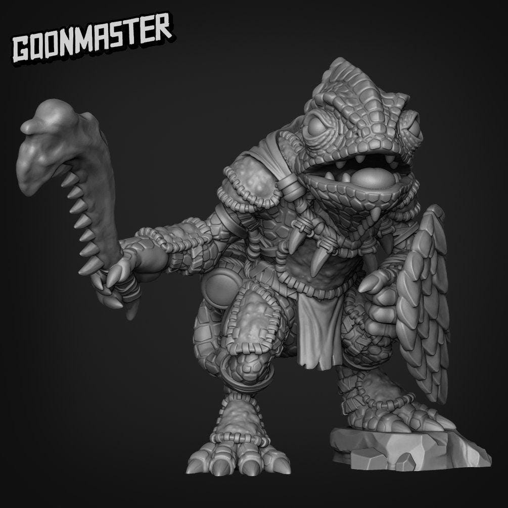Chameleon Shield Infantry - Goonmaster | Miniature | Pathfinder | Wargaming | Roleplaying Games | 32mm