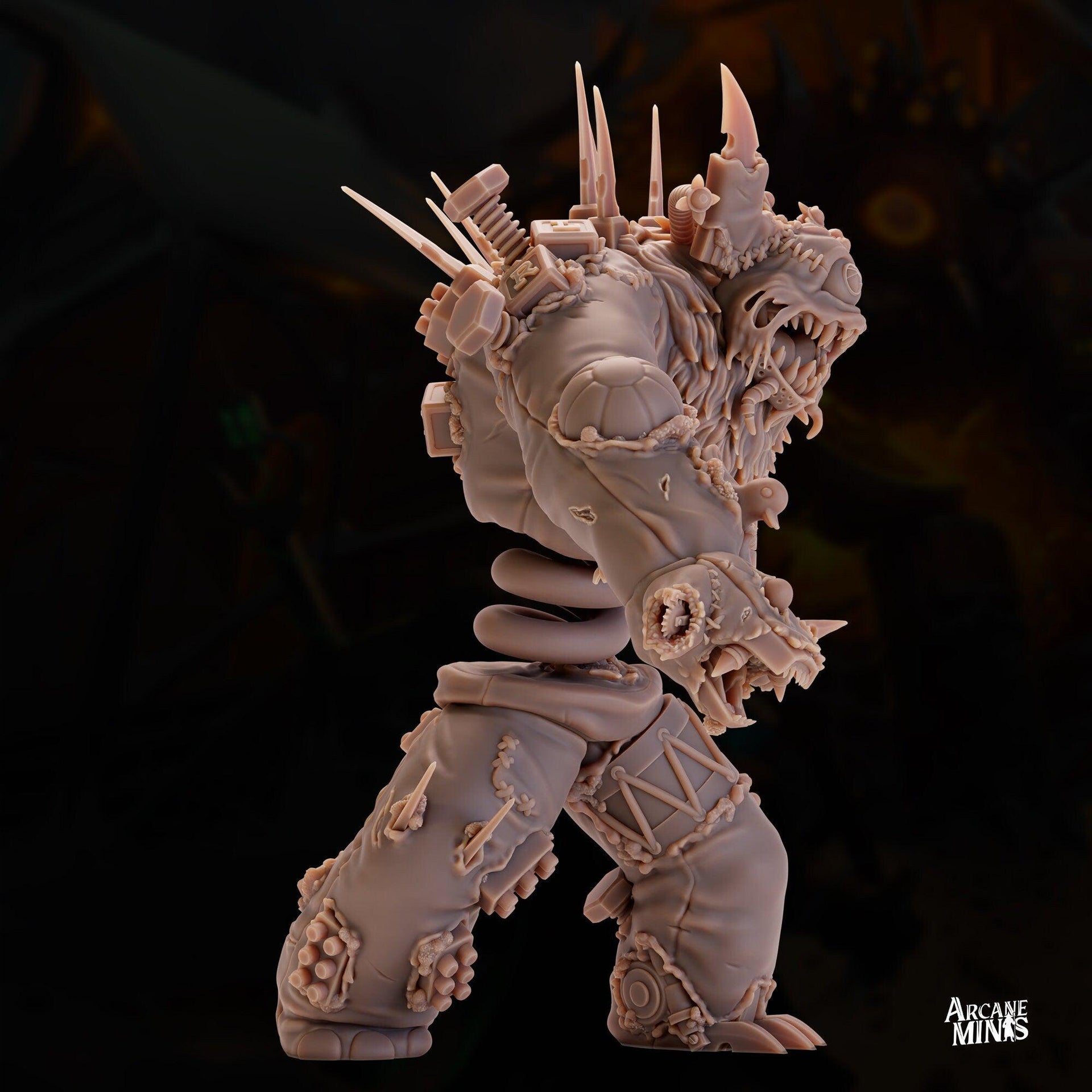 Nightmare Amalgamation - Arcane Minis | 32mm | Toymakers Terror | Toy Demon | Elemental