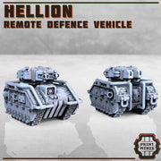 Hellion, Demolitions Vehicle - Print Minis | Sci Fi | Tank | Drone | Crawler
