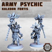 Kaledon Psyker- Print Minis | Sci Fi | Light Infantry | Imperial | 28mm Heroic | Psychic