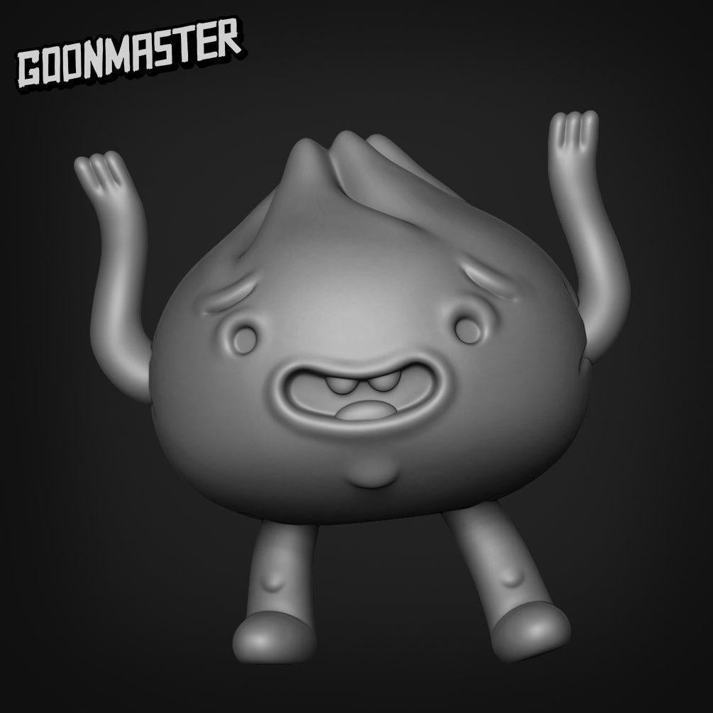 Dumpling Folk - Goonmaster | Miniature | Wargaming | Roleplaying Games | 32mm | Elemental | Food