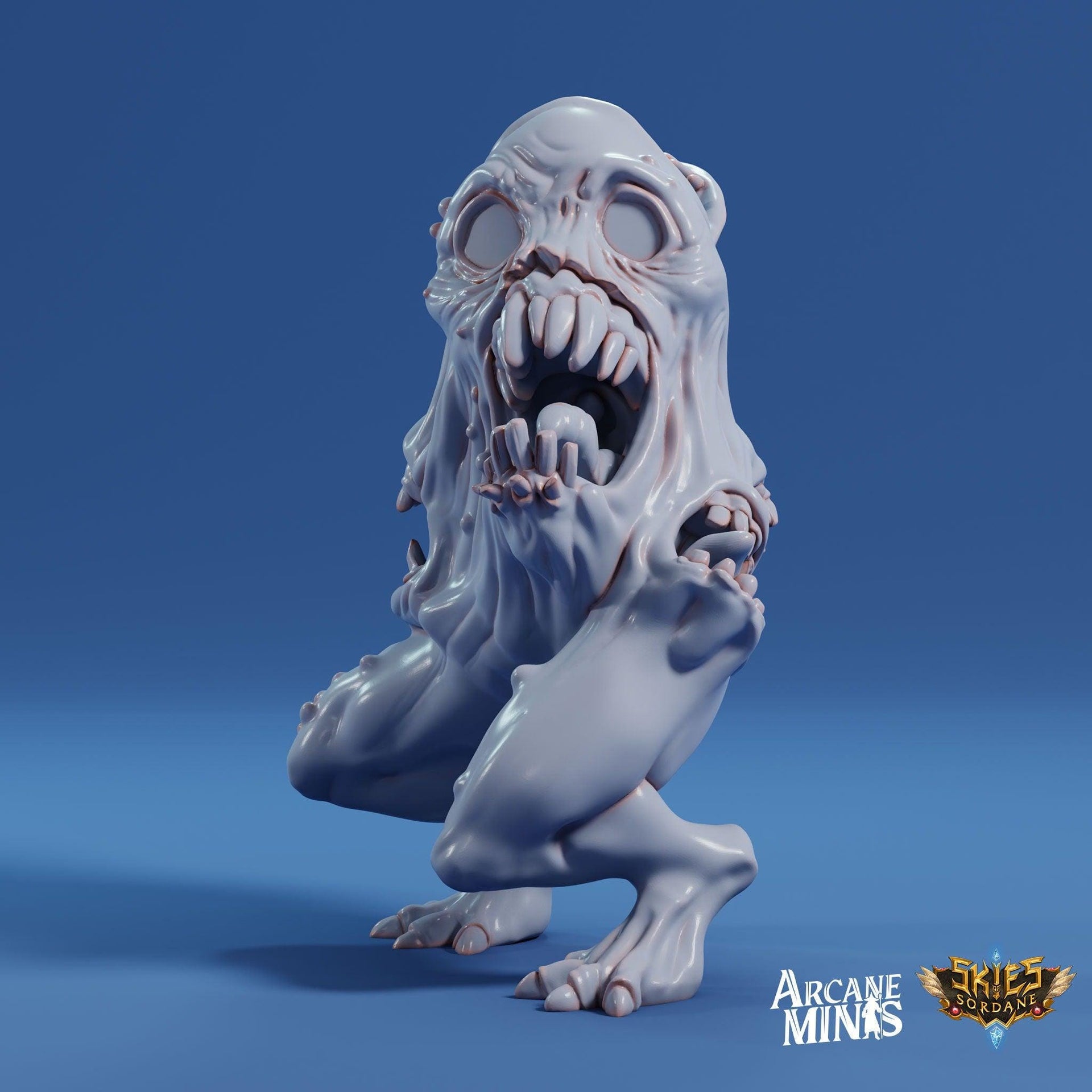 Paranoia Spirit - Arcane Minis | 32mm | The Nightmare Express | Demon | Devil | Yokai | Ghost | Chaos