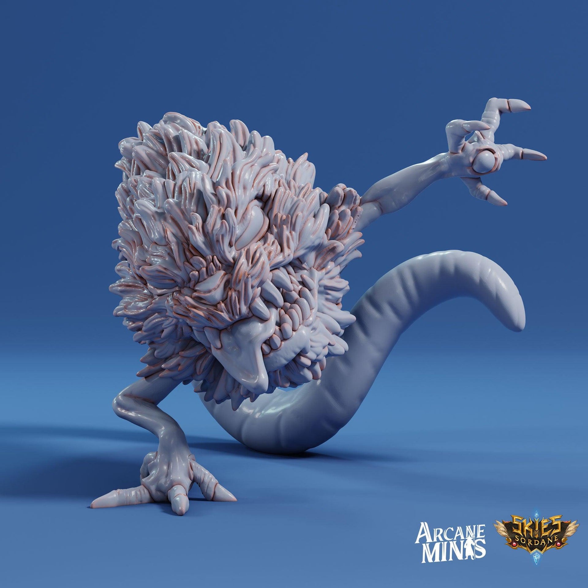 Nightmare Spirit - Arcane Minis | 32mm | The Nightmare Express | Demon | Devil | Yokai | Ghost